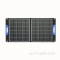 Superposición al aire libre Flexible plegable 160W 170W Panel solar